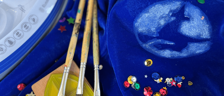 Inspired By Eden - Embossing and Painting On Velvet Workshop
