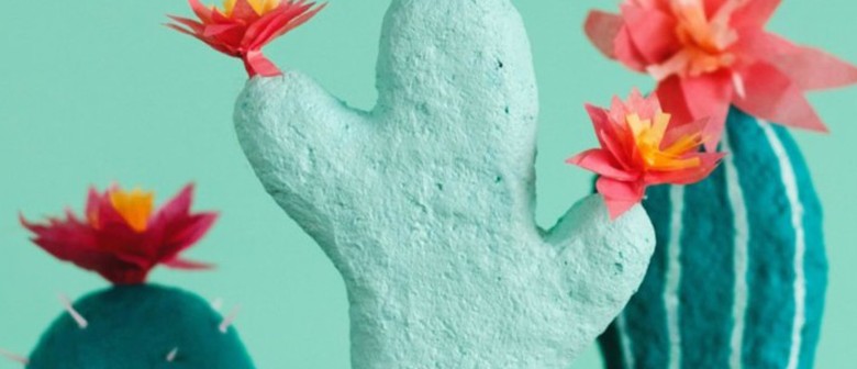 Succulent Sculptures - Paper Mache