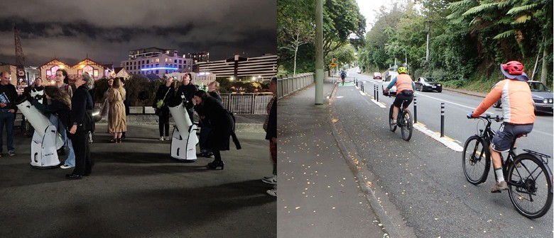 Welly On Wheels Karori: Night Ride and Star Gazing Edition