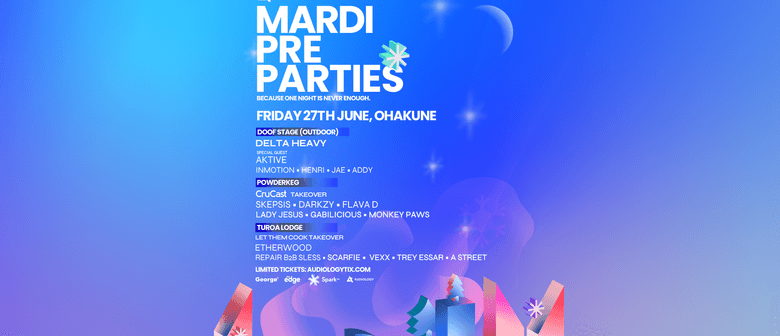 Ohakune Mardi Gras 2025 - Pre Parties