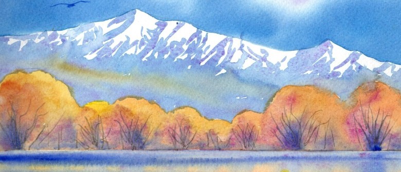 Youth Beginner Watercolour Class - Autumn at the Southern Lakes