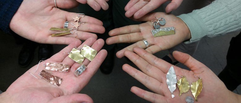 Natural Texture Earrings and Pendants