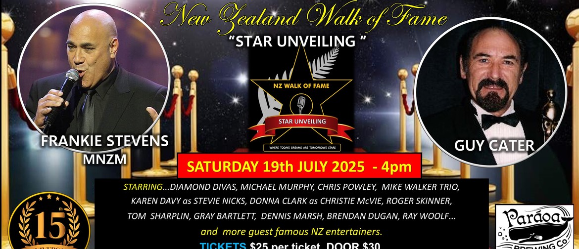 A Night of Stars - Frankie Stevens MNZM & Guy Cater