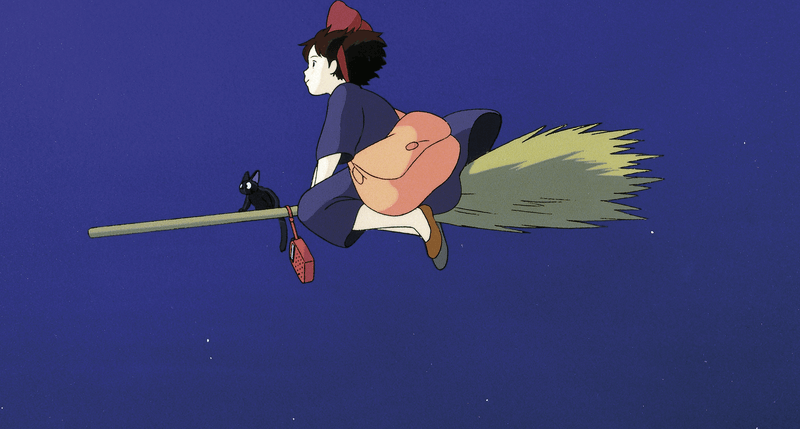 Kiki's Delivery Service 掛時計　魔女の宅急便 Jiji and his Family papercraft (Kik's Delivery Service)(魔女