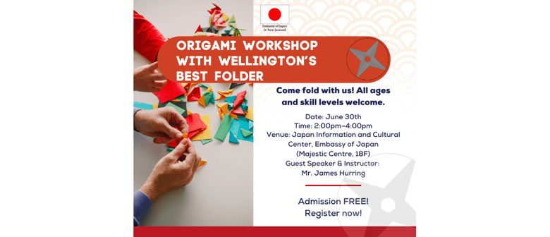 Origami Workshop with Wellington's Best Folder