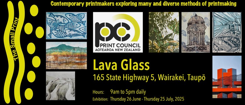 PCANZ Small Print Exhibition Series 2025-2026