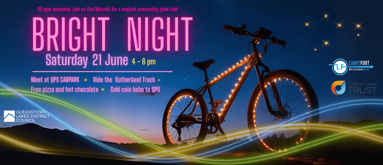 Bright Night: Community Glow Ride - All Ages Welcome