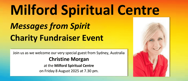 Messages From Spirit Charity Event Fundraiser with Christine Morgan