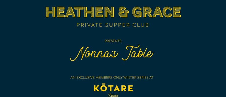 Heathen and Grace - Private Supper Club