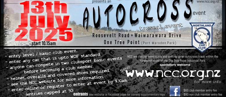 Northland Car Club Tarseal Autocross