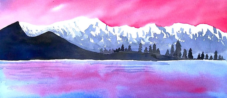 Watercolour and Wine Night - The Remarkables