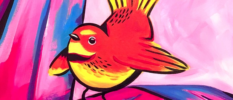 Paint and Wine Night - Cheeky Fun-tail