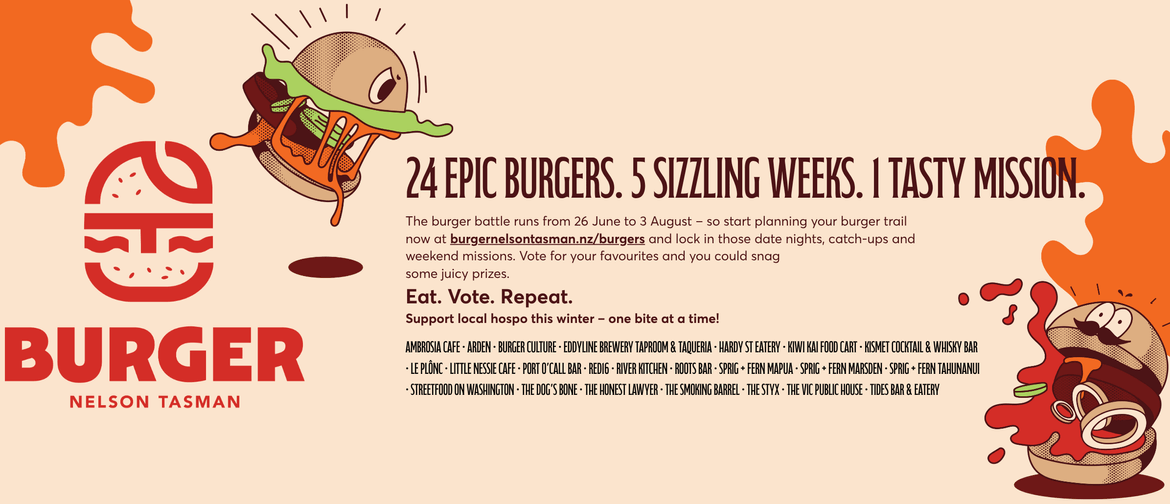 Burger Nelson Tasman 2025