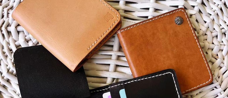 Leather Wallet Making Workshop with Michelle Zhao