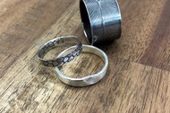 Natural Textured Rings