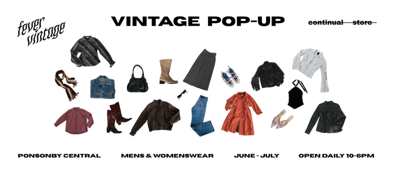 Vintage Clothing Pop-up Shop