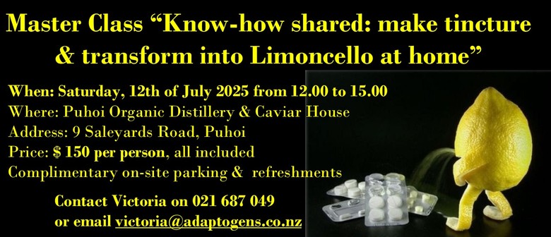 Know-how Shared: Make Tincture & Transform Into Limoncello At Home