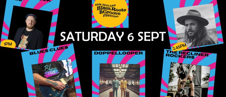 Nz Blues, Roots and Groove Festival Saturday Pass