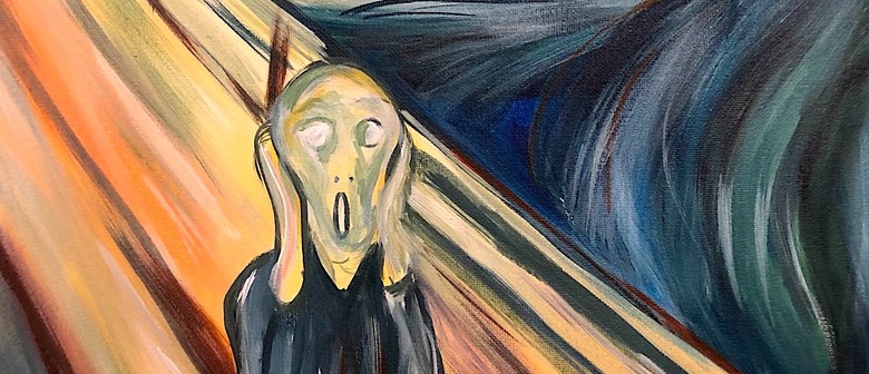 Paint and Wine Night - The Scream