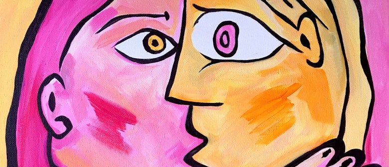 Paint and Wine Afternoon - Picasso Kiss