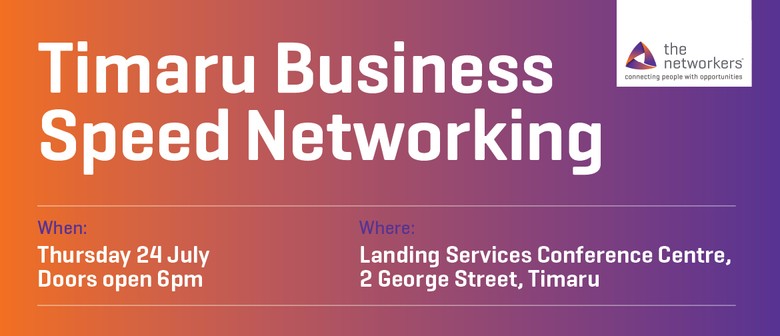 Timaru Business Speed Networking Event