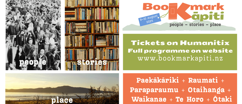 Bookmark Kāpiti: Book & Story Festival
