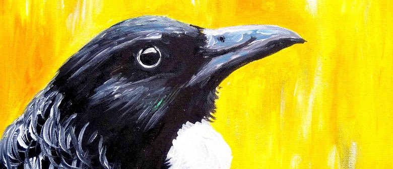 Paint and Wine Night - Kowhai Tui