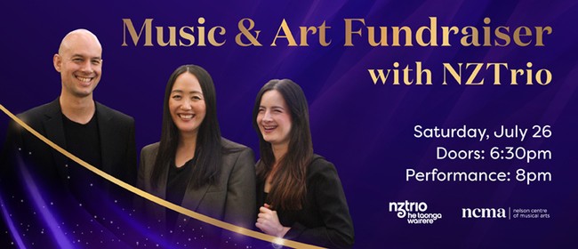 Music & Art Fundraiser with NZTrio
