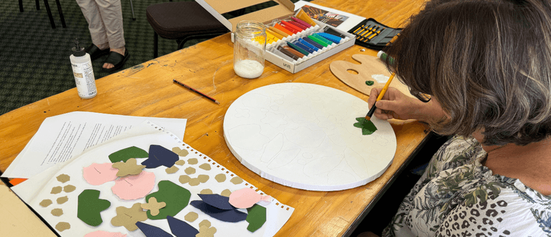 Intro to Abstract Painting and Collage Creation