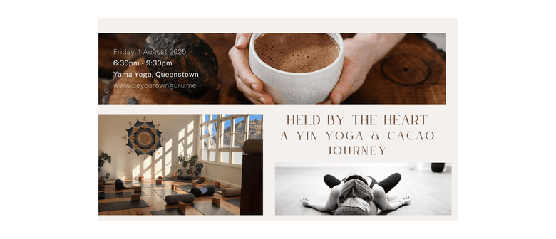 Held by the Heart - An Evening of Yin Yoga & Cacao