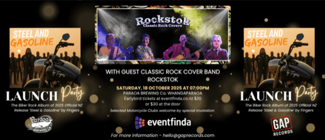 Steel & Gasoline – Offical Album Launch Party