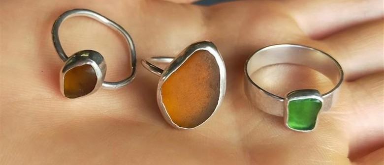 Sea Glass Rings - One Day Jewellery Making Workshop