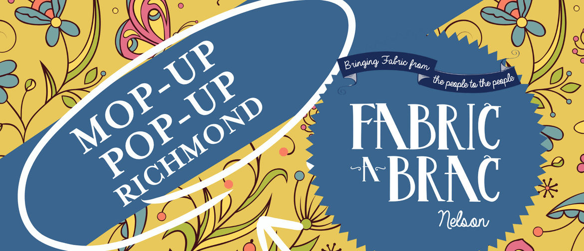Fabric-a-brac Mop-up Pop-up Sale