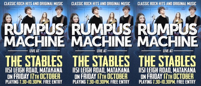 Rumpus Machine Live at The Stables Matakana