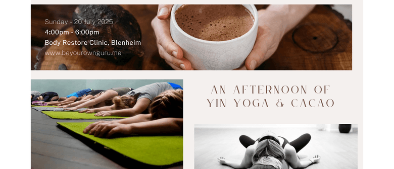 An Afternoon of Yin Yoga & Cacao