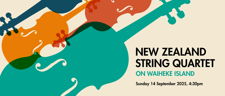 New Zealand String Quartet on Waiheke Island