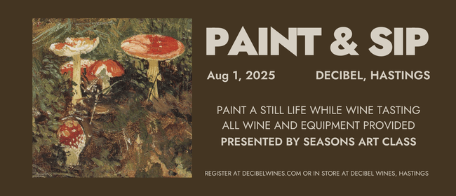 Paint & Sip at Decibel Wines