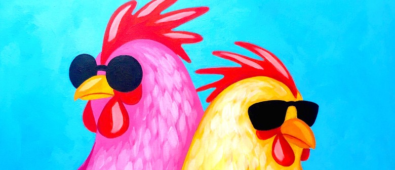Paint and Wine Night - Cluckin' Fabulous