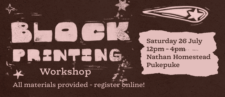 Block Printing Workshop