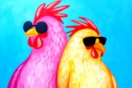 Paint and Wine Night in Havelock North - Cluckin' Fabulous