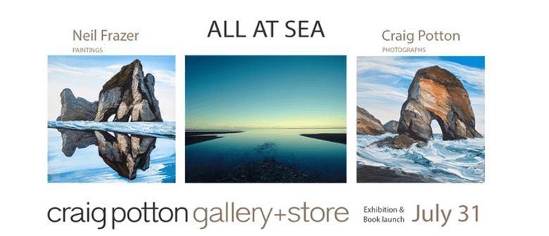 All At Sea - Neil Frazer + Craig Potton Exhibition & Book Launch