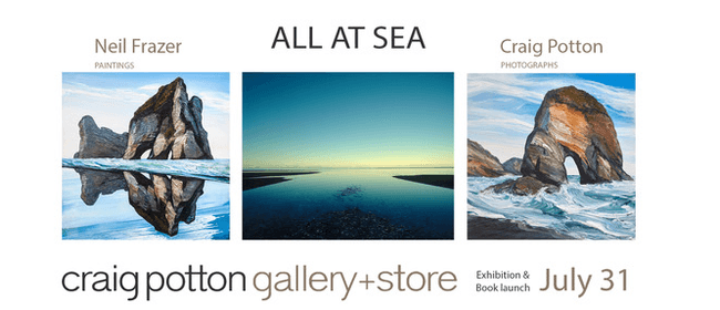 All At Sea - Neil Frazer + Craig Potton Exhibition & Book Launch