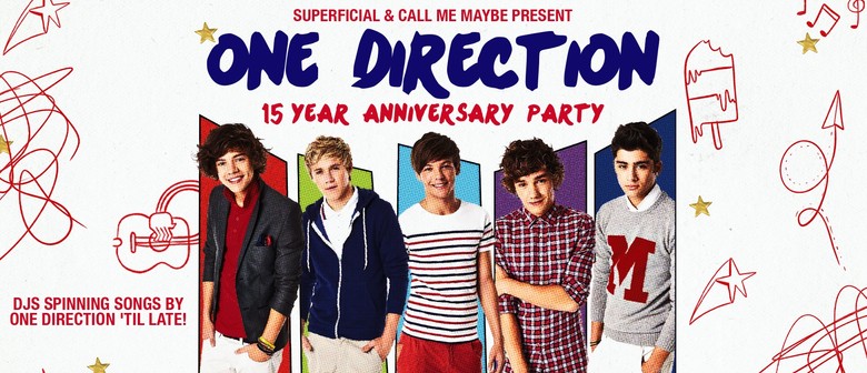 One Direction 15th Anniversary Party