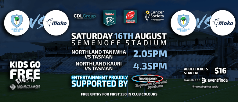 Northland vs Tasman: Club Day Double Header