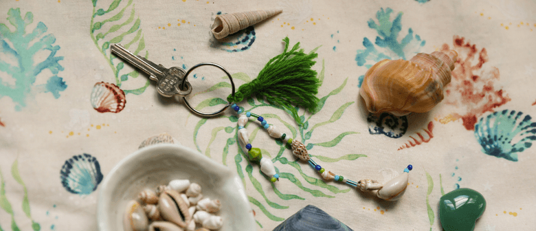 Shell Key Charm