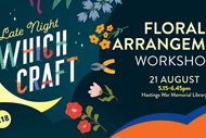 Late Night Which Craft: Floral Arrangement