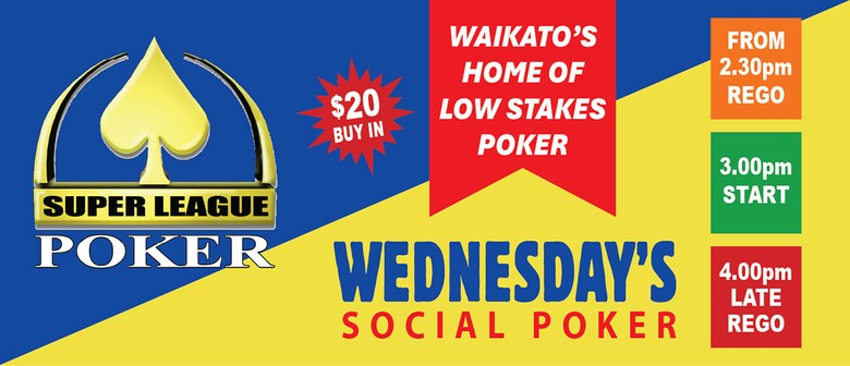 Wednesday Afternoon Poker – Texas Hold'em