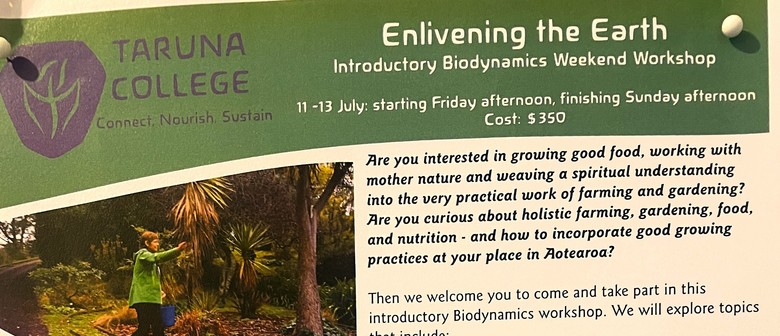 Biodynamics Introductory Workshop - Enlivening the Earth