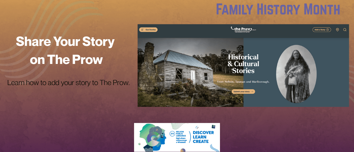 Family History Month - Share Your Story on The Prow