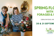 Spring Flowers with Foraged and Found 